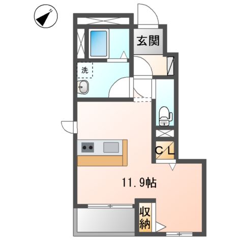 レジデンスヒルの間取り