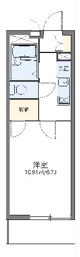 レオパレスサンライズの間取り