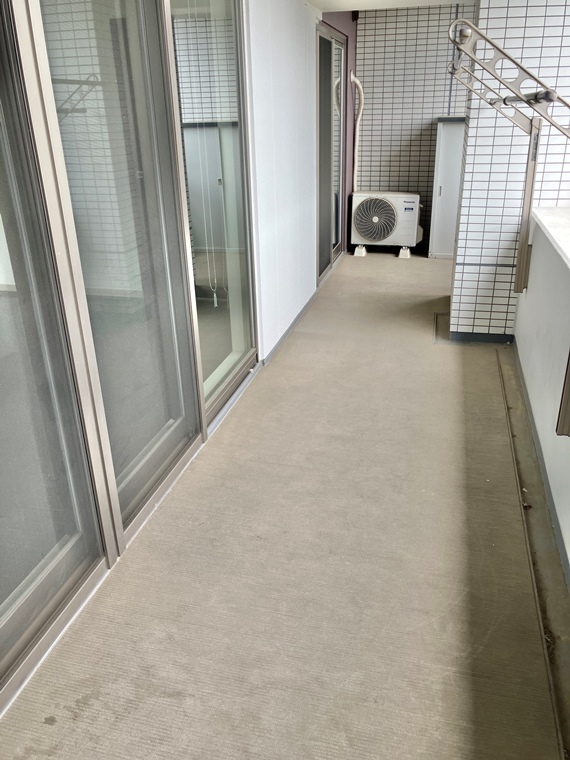 12/15 バルコニー