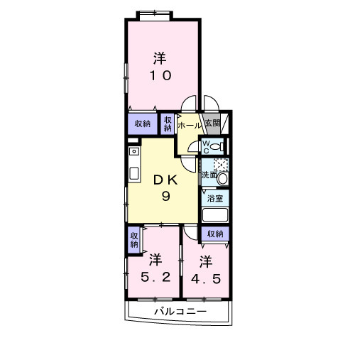 エムズアージョの間取り