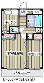メゾン江戸川(E-053)の間取り