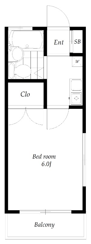 東松山ハイムの間取り