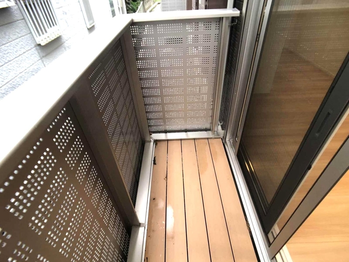 12/19 バルコニー