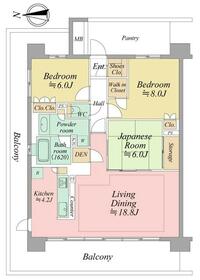 レーベン東鷲宮テラスの間取り