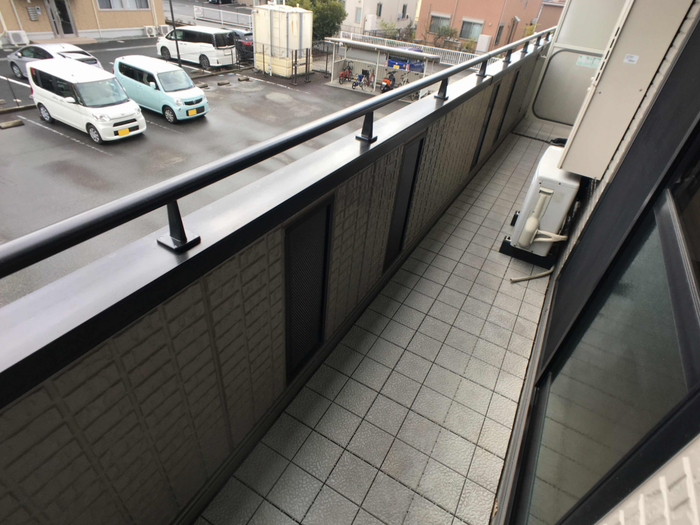 12/23 バルコニー