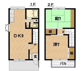クリード栗谷の間取り