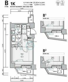 SYFORME TOGOSHI-KOENの間取り