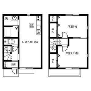 Garden Village Cの間取り