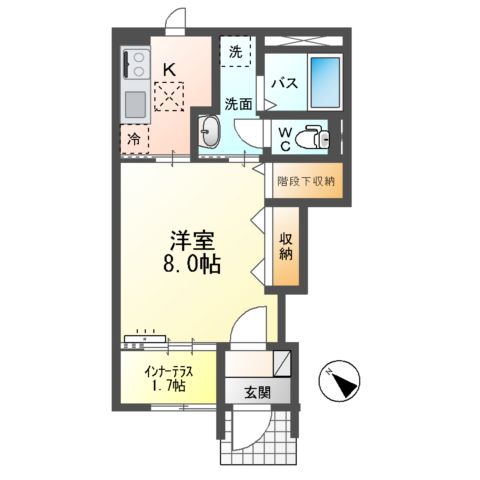 つくば市倉掛新築アパート(仮の間取り