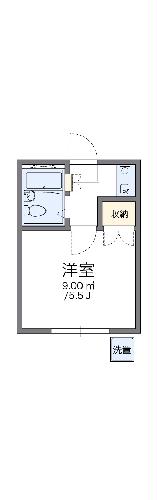 レオパレスZENの間取り