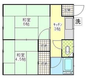 第二浅野アパートの間取り