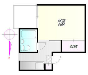 クレインヒル早稲田の間取り