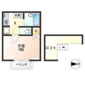 ネクステージ西川田第5の間取り