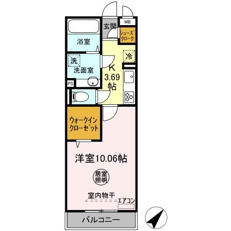 レーヴの間取り