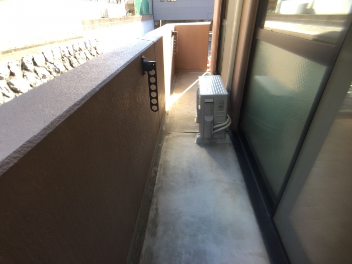 12/27 バルコニー