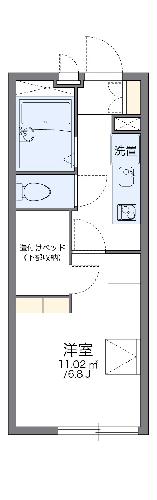 レオパレス滝ノ分の間取り