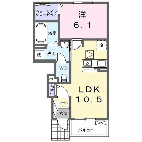 ジュライ・玉泉の間取り