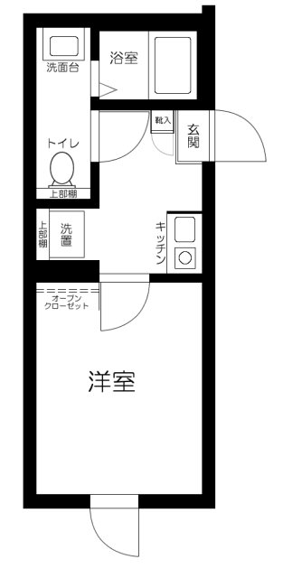 エクラ中台の間取り