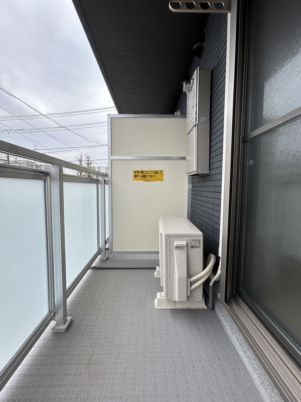 10/13 バルコニー