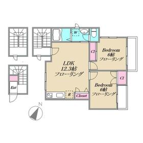 グロウ大森東の間取り