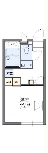 レオパレスワーフの間取り