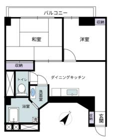 東海町田マンションの間取り