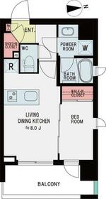 ピアース千代田東神田の間取り