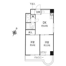 ヴィラにしむらの間取り