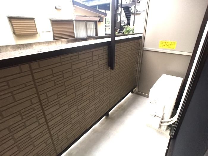 12/29 バルコニー
