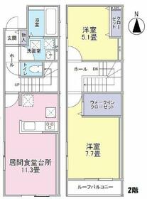 (仮称)矢野口AP A棟の間取り
