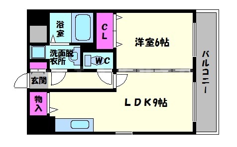 リヴェール楠根の間取り