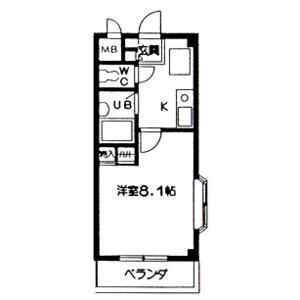 EAST TOWN Kの間取り