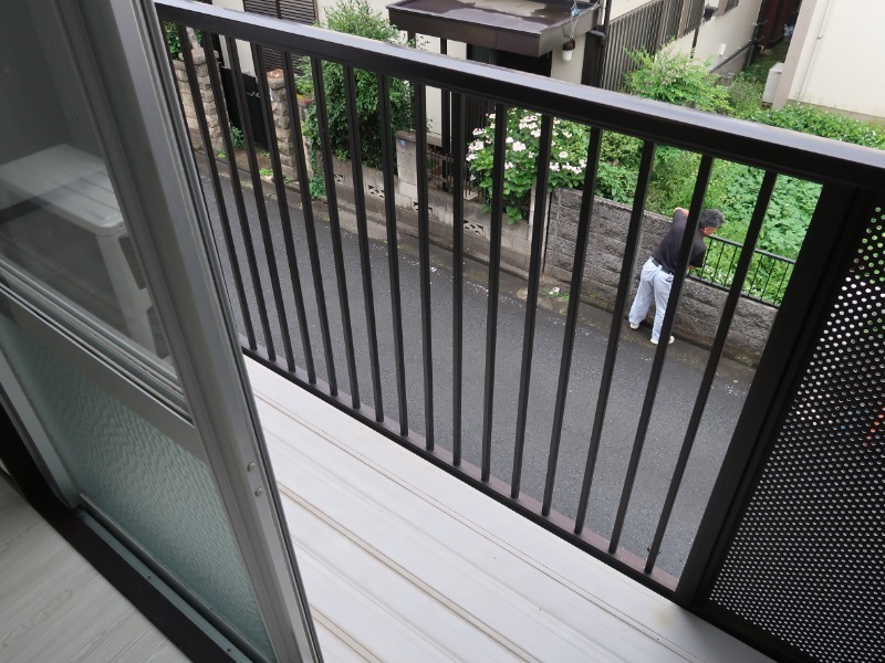 12/15 バルコニー