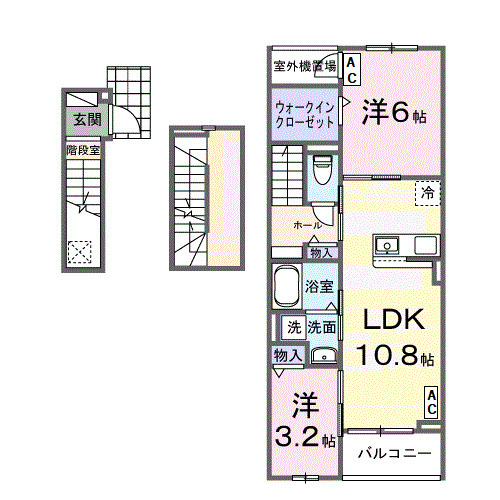 ソルジエンテの間取り