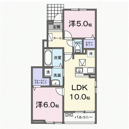 サンレジデンスの間取り