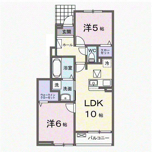 サンレジデンスの間取り