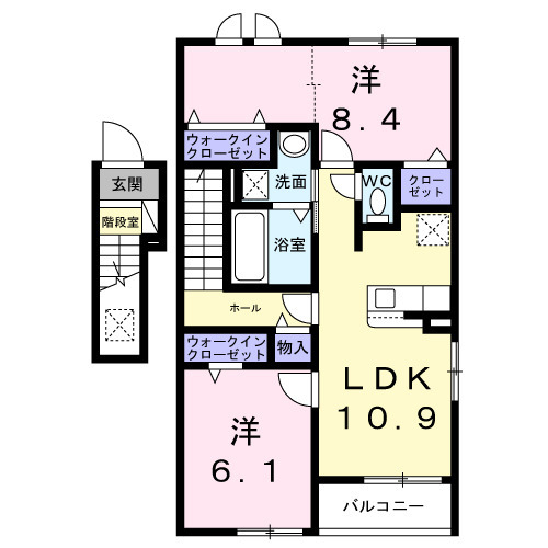 サンレジデンスの間取り