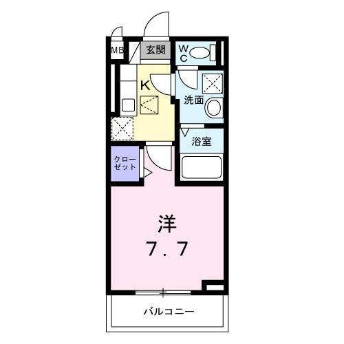 東一津屋アパート(027268101)の間取り