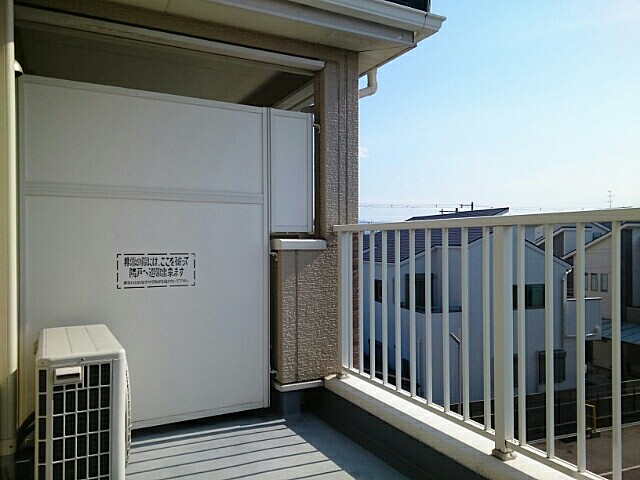 10/18 バルコニー
