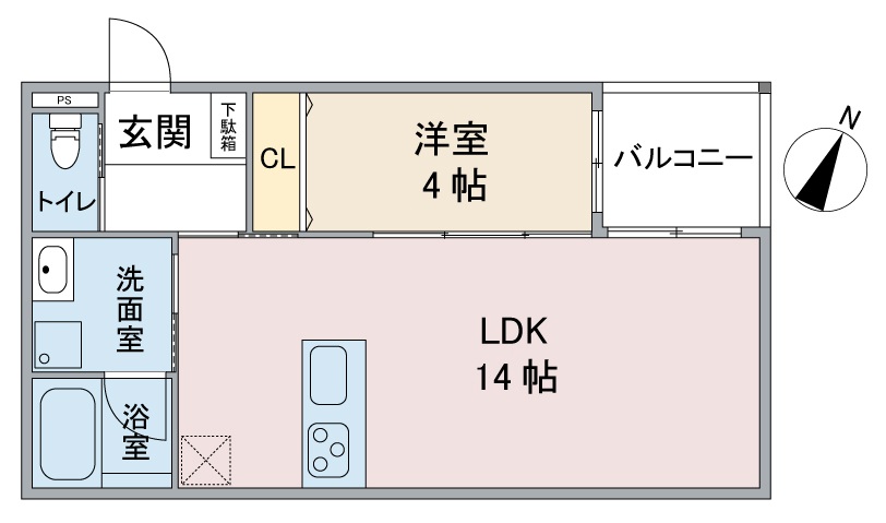 エテルナ山之手の間取り