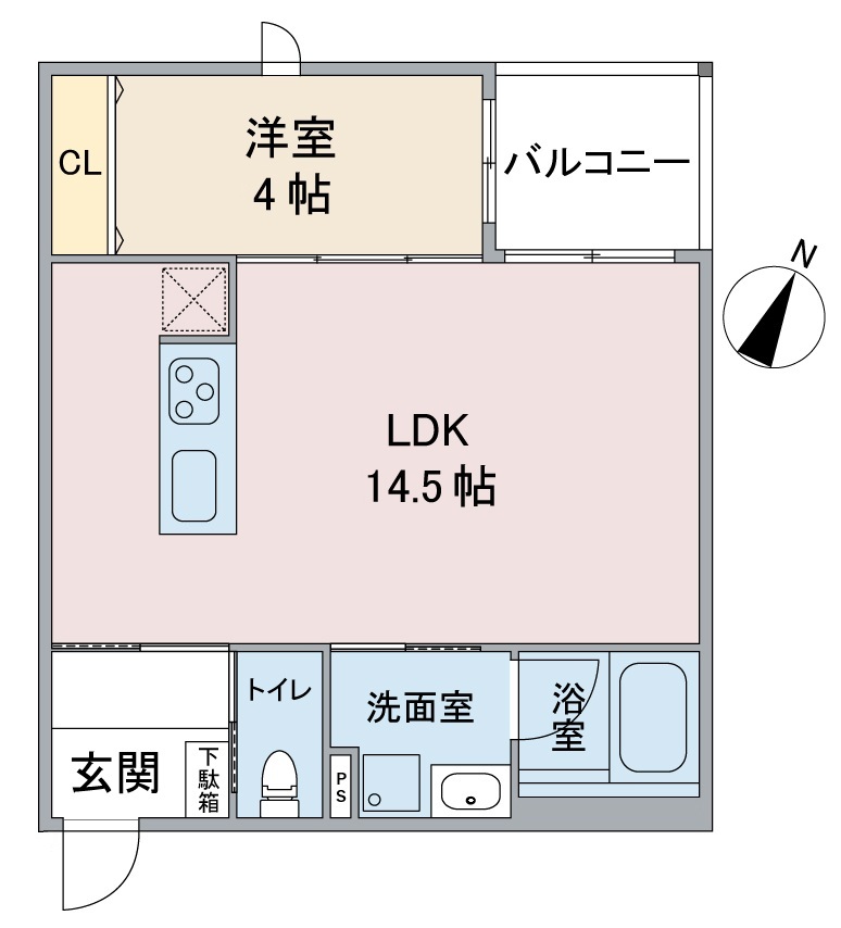 エテルナ山之手の間取り