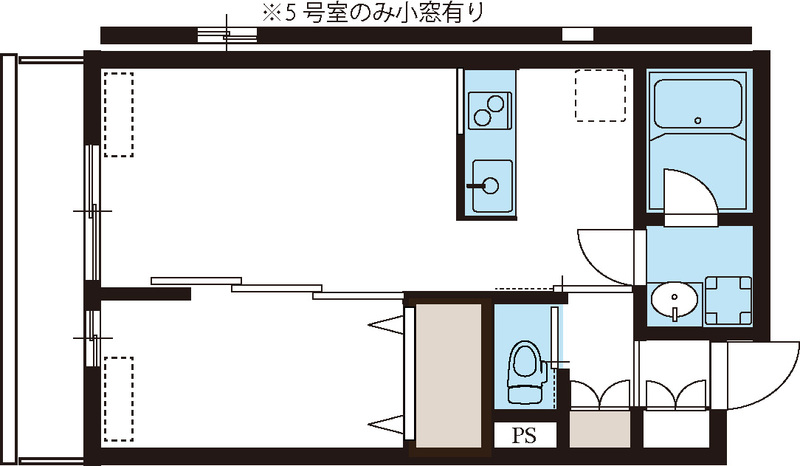 レミオ五番館の間取り