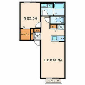 リ・ブラン荻窪の間取り