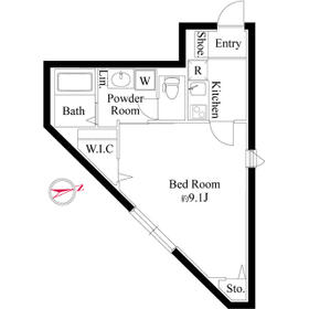 ザ・シティレジデンス新宿の間取り