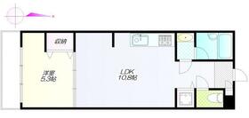 パティオ市谷の間取り