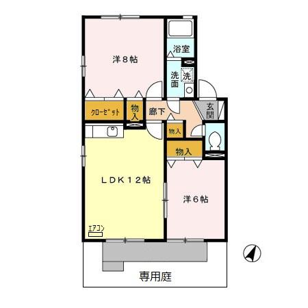 テン ハロン ベットの間取り