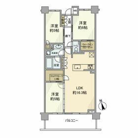 グランリビオ浜田山の間取り