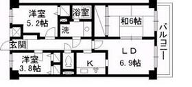 エスポワール大宮の間取り