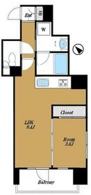 フェローネ入谷の間取り