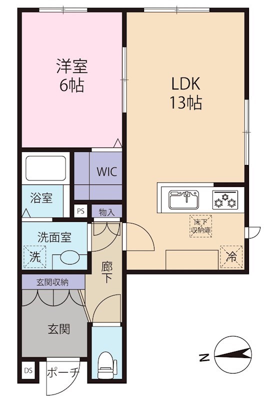 G・SハイムIIIの間取り